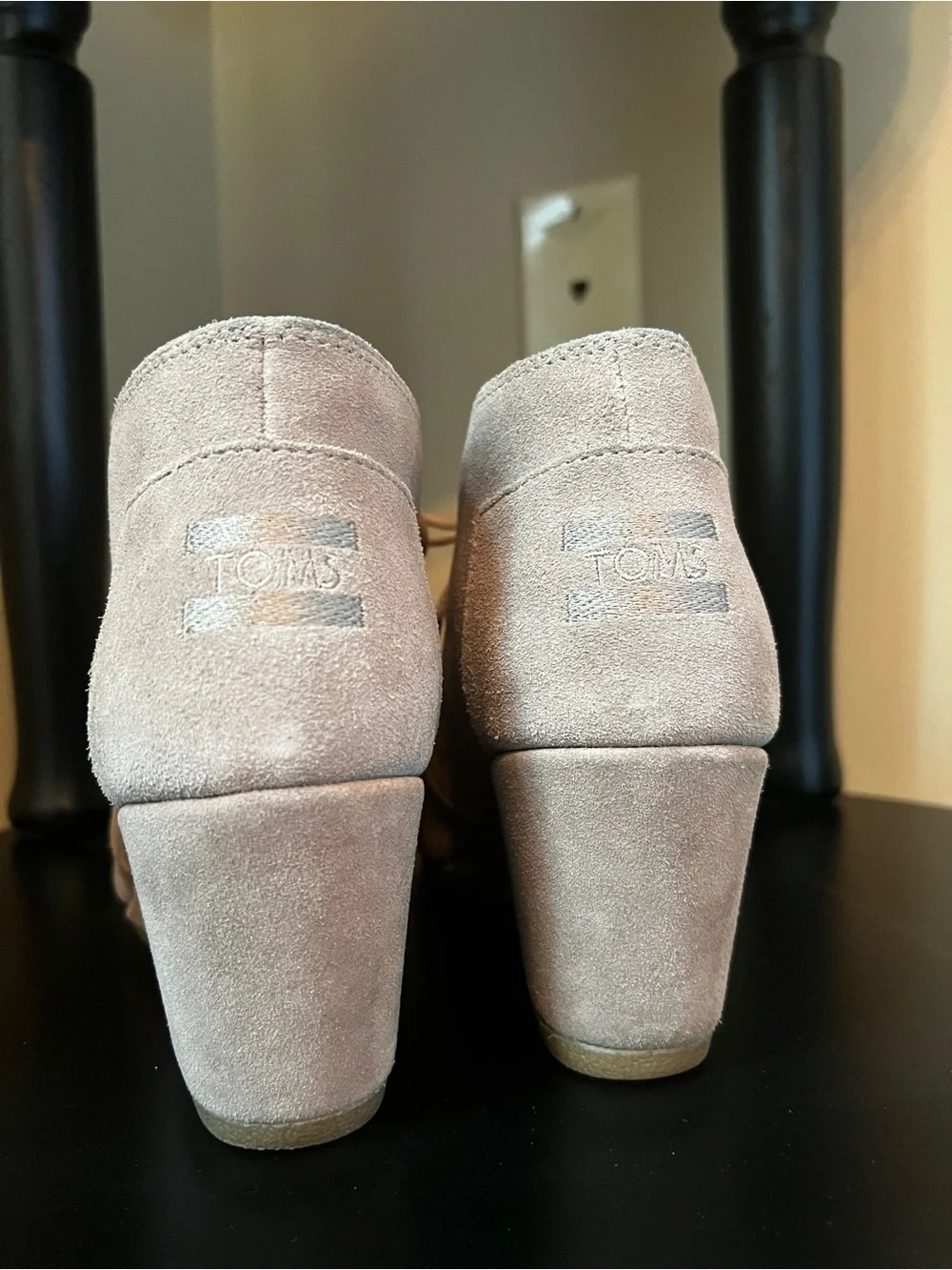 TOMS Desert Wedge Bootie